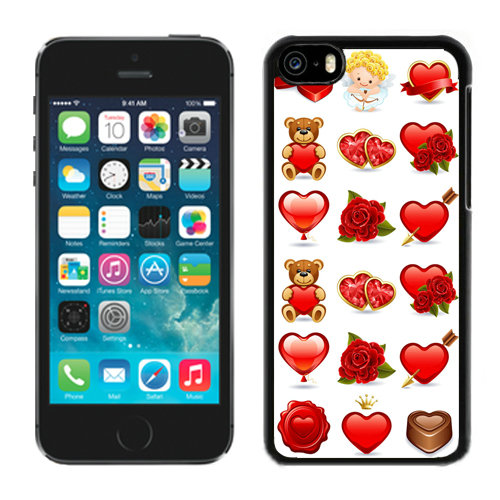 Valentine Cute Bear Love iPhone 5C Cases CNC - Click Image to Close